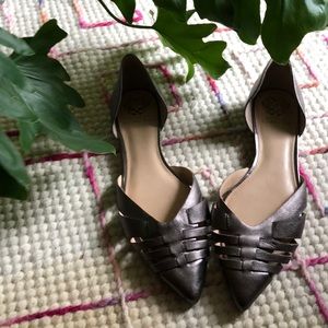 NWOT Vince Camuto Bronze Flats